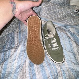 Olive green vans